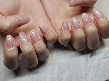 プロモート 岡山城下店(Promote)/いちごみるくネイル