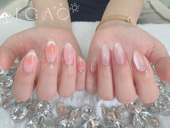 エガオネイルサロン 錦糸町店(EGAO NAIL SALON)/チップ長さだし持ち込み