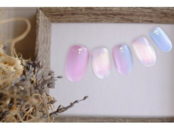 FAST NAIL 春日部店【パラジェル/ジェルネイル専門/定額/マグネット/フットネイル】/梅雨 マグネット 【11702】