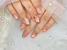 大人綺麗めネイル