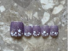 ネイルズキュー(NAILS CUE)/【FOOT】シンプルニュアンス