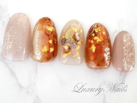 autumn＊シェルNail