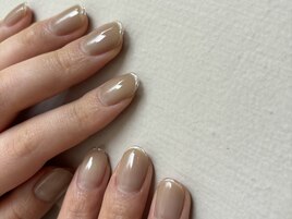 クリアドロップネイル