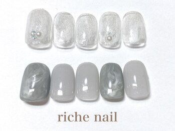 リッシュネイル 新百合ヶ丘店(riche nail)/シンプルアートコース