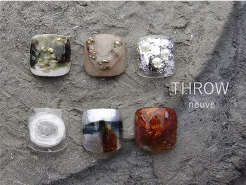 スロウヌーヴ(THROW neuve)/《FOOT》親指サンプルdesign