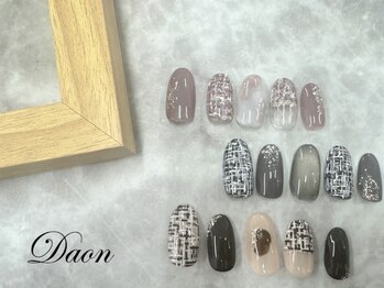 ダオン(DAON)/ツイードデザイン♪新規7850円