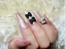 ターラ(Tara)/マグネット＋リボンネイル