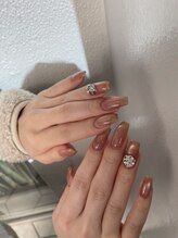 ロミー(Rommy)/うるつやビジューネイル