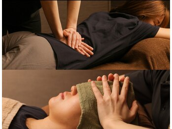 癒しと笑の写真/つらい首・肩を解放♪至福のリラックスタイムとドライヘッドスパともみほぐしのセットで癒やされる時間◎