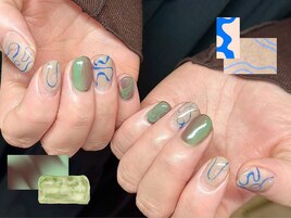 北欧ニュアンス/個性派ネイル