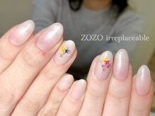 ゾゾ イリプレッセブル(ZOZO irreplaceable)/押し花ネイル＊