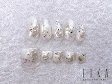 まつ毛エクステアンドネイル フィーカ 新松戸(FIKA)/hand￥12650 &nbsp;foot￥14300
