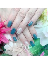 ネイルアンドアイラッシュ リラ 東三国店(Rela)/ストーンネイル