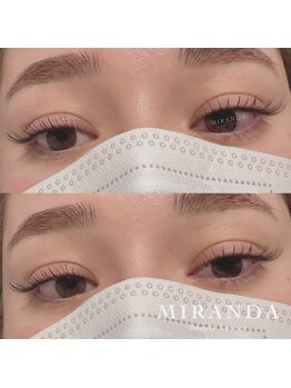 ミランダ(MIRANDA)/フラットマットラッシュ◇120本