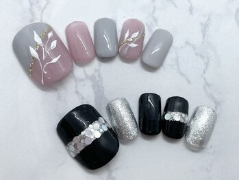 タネモト(Tanemoto)/9月フットネイル¥6600