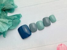 ネイルサロン&スクール ジーナ(GINA)/ブルーネイル