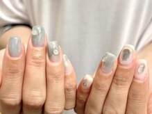 アオ おもろまち(ao.)/水滴デザインネイル/85min.