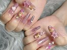 キラキラキティちゃんネイル
