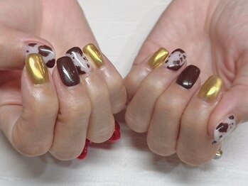 バーロビューティールーム ヨコハマ(Balo Beauty Room Yokohama)/アニマル柄ネイル
