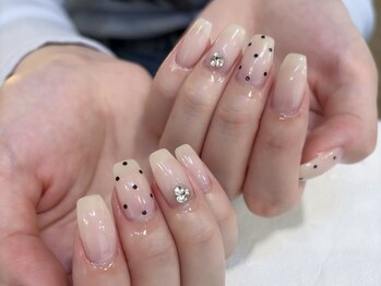 ネオリーブシェリエ 浅草店(Neolive cherie)/ナチュラルドットデザイン