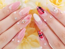ダブルネイル(Double Nail)/左：定額（1）　右：定額（2）