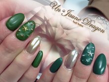 アン ジョーヌドラゴ/オシャレ☆冬ネイル