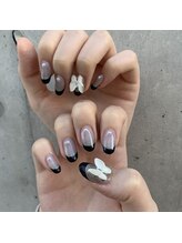 アンダーバーホワイトプラス 南海難波店(_WHITE+)/フラッシュネイル