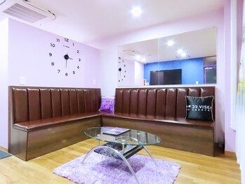 ビューティーラベンダー/受付、休憩、待機スペース