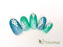 エリクサーネイル 池袋(Elixir Nail)/定額c やり放題/クーポン使用