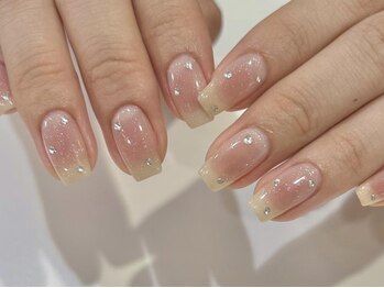 アイネイルズ 渋谷店(I nails)/【Karin.m】チークネイル