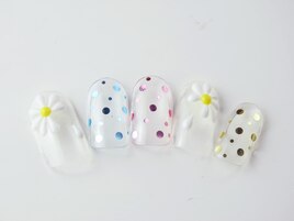 カラフルネイル7480円