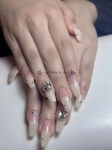 ラムネイル 恵比寿店(RAMU nail)/チップ長さ出しグラデーション