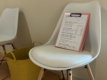 クローバー鍼灸整骨院/2.初回カウンセリング表の記入