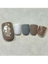 ニーマルニ ザ ビューティー(202 the beauty)/フットジェルデザイン