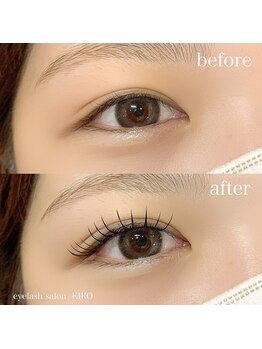 キコ(KIKO)/自まつ毛に馴染むデザイン