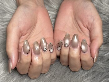 トゥーインワン 高崎緑町店(2in1)の写真/人気のマグネットやニュアンスネイルも経験豊富なプロにお任せ!毎月更新されるデザインで可愛いも更新♪