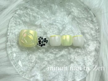 ミニュイネイルバイゼン(minuit nail by Zen)/【foot】定額デザインコース