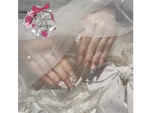 マシェリローズ(Macherie Rose)/フラワーネイル♪