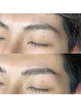 ヘアーデザイン レーゲンボーゲン(REGENBOGEN)/毛流れ眉パーマ