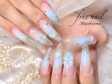 フリーネイル 都島店(free nail)の雰囲気(☆アート10本やり放題オフ込み¥7800♪☆長さだし10本¥10600♪)