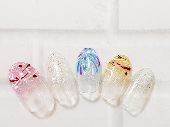 アミュージングネイル(amusing nail)/60分☆ヨーヨーネイル