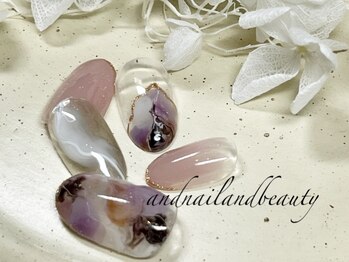 アンドネイルアンドビューティー(&NAIL and Beauty)/定額ニュアンス