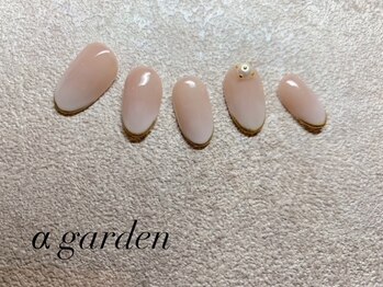 ネイルサロン アルファガーデン 町田本店(α garden)/2月★おすすめデザイン★A