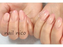 ネイルニコ(nail nico)/先端ふんわり春グラデ