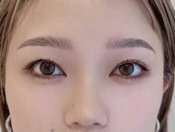 まつげエクステ キオク 人形町(kioku)の写真/メイク時間の短縮！忙しくても妥協しない！ 描かず叶える、洗練された「美人眉」
