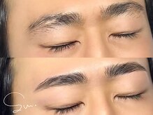 スー 千種 今池(Suu.)/メンズ眉毛ワックス+パーマ