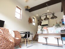 西宮の沢リンパ整体院/カフェ見たいな店内