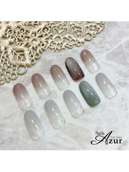 ネイルズアジュール アピタ新潟西店(Nailz Azur)/ハンド　定額デザインＡコース