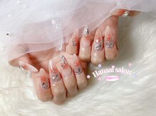 ハナアイ サロン 新大久保店(hanaai salon)/スカルプ+デザイン+ストーン付