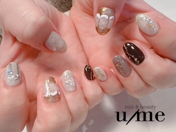 ユーミー(u/me)/冬の物語ネイル